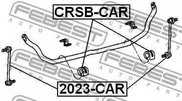 Купить запчасть FEBEST - 2023CAR 