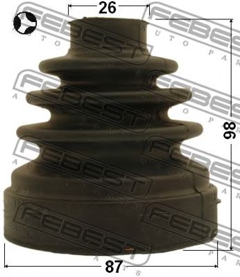Купить запчасть FEBEST - 2115CA223LHT 