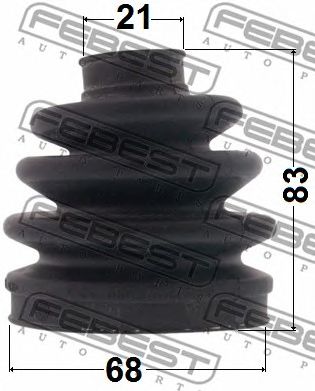 Купить запчасть FEBEST - 2117CBK 