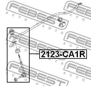 Купить запчасть FEBEST - 2123CA1R 