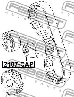 Купить запчасть FEBEST - 2187CAP 