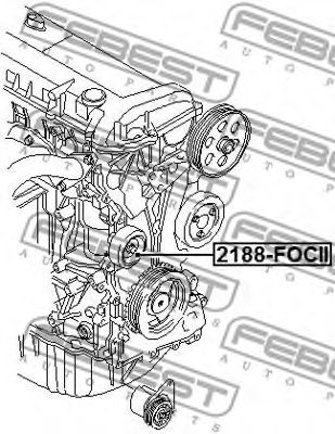 Купить запчасть FEBEST - 2188FOCII 