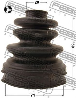 Купить запчасть FEBEST - 2215CDT 
