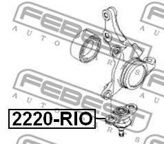 Купить запчасть FEBEST - 2220RIO 
