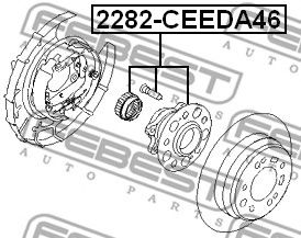 Купить запчасть FEBEST - 2282CEEDA46 