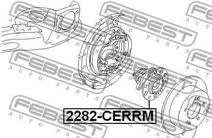 Купить запчасть FEBEST - 2282CERRM 
