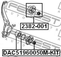 Купить запчасть FEBEST - 2382001 