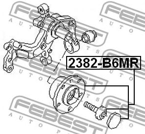 Купить запчасть FEBEST - 2382B6MR 
