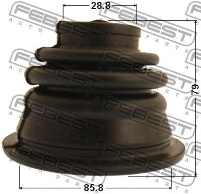 Купить запчасть FEBEST - 241501LH 