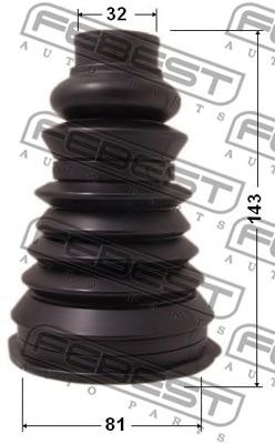 Купить запчасть FEBEST - 2417PLOG 