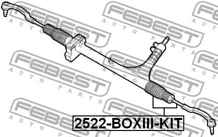 Купить запчасть FEBEST - 2522BOXIIIKIT 