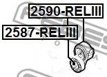 Купить запчасть FEBEST - 2590RELIII 