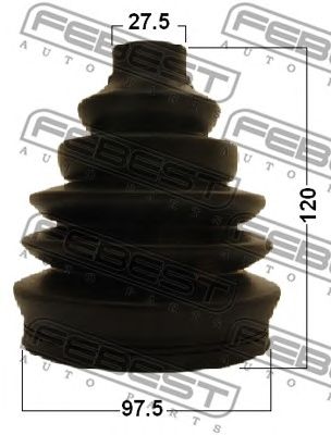 Купить запчасть FEBEST - 2717PXC90F2 