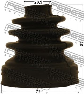 Купить запчасть FEBEST - 2915FLIIRT 