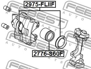Купить запчасть FEBEST - 2975FLIIF 