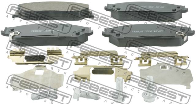 Купить запчасть FEBEST - 3501EMGF 