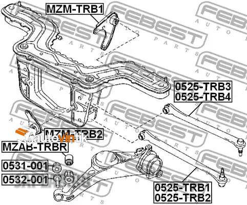Купить запчасть FEBEST - 531001 