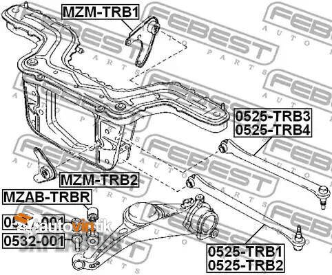 Купить запчасть FEBEST - 532001 