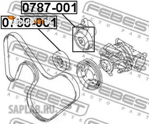 Купить запчасть FEBEST - 787001 
