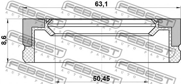 Купить запчасть FEBEST - 95BFY52630909X 
