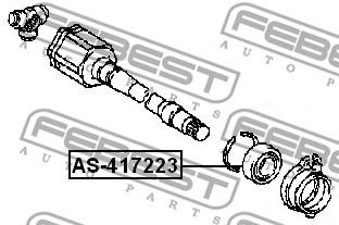 Купить запчасть FEBEST - AS417223 