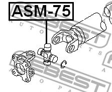 Купить запчасть FEBEST - ASM75 