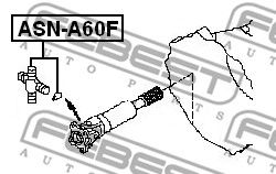 Купить запчасть FEBEST - ASNA60F 