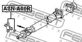 Купить запчасть FEBEST - ASNA60R 