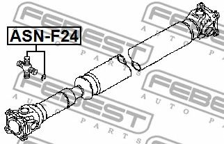 Купить запчасть FEBEST - ASNF24 
