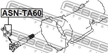 Купить запчасть FEBEST - ASNTA60 