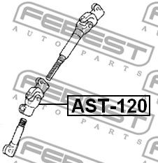Купить запчасть FEBEST - AST120 