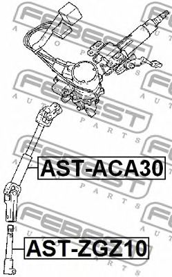 Купить запчасть FEBEST - ASTACA30 