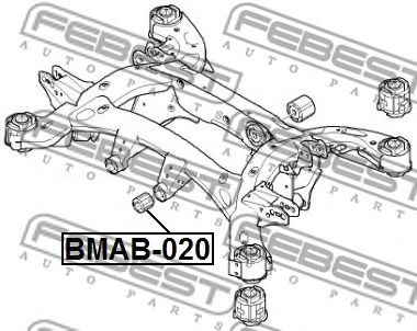 Купить запчасть FEBEST - BMAB020 
