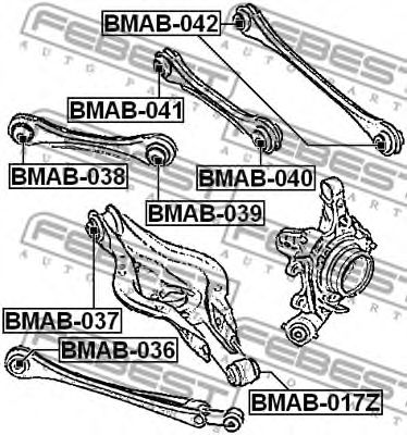Купить запчасть FEBEST - BMAB042 