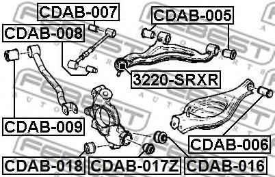 Купить запчасть FEBEST - CDAB005 