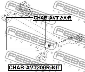 Купить запчасть FEBEST - CHABAVT200RKIT 