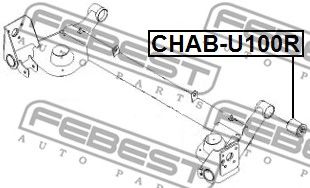 Купить запчасть FEBEST - CHABU100R 
