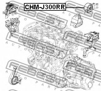 Купить запчасть FEBEST - CHMJ300RR 