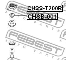 Купить запчасть FEBEST - CHSB001 