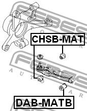 Купить запчасть FEBEST - CHSBMAT 