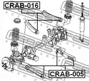 Купить запчасть FEBEST - CRAB016 