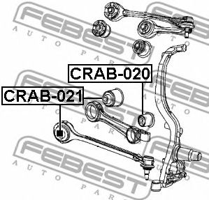 Купить запчасть FEBEST - CRAB021 
