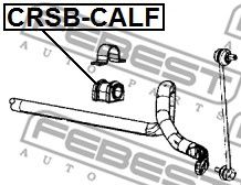 Купить запчасть FEBEST - CRSBCALF 