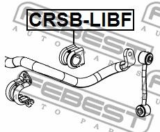 Купить запчасть FEBEST - CRSBLIBF 