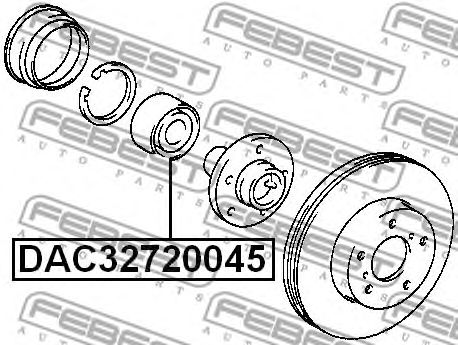 Купить запчасть FEBEST - DAC32720045 