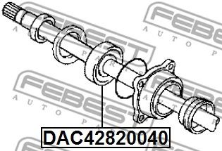 Купить запчасть FEBEST - DAC42820040 