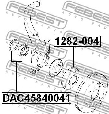Купить запчасть FEBEST - DAC45840041 