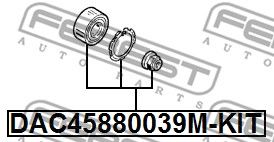 Купить запчасть FEBEST - DAC45880039MKIT 