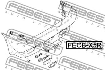 Купить запчасть FEBEST - FECBX5R 