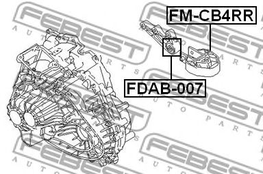 Купить запчасть FEBEST - FMCB4RR 